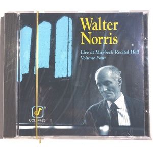 Live at Maybeck Recital Hall Vol 4 by Walter Norris bebop CD Concord Records